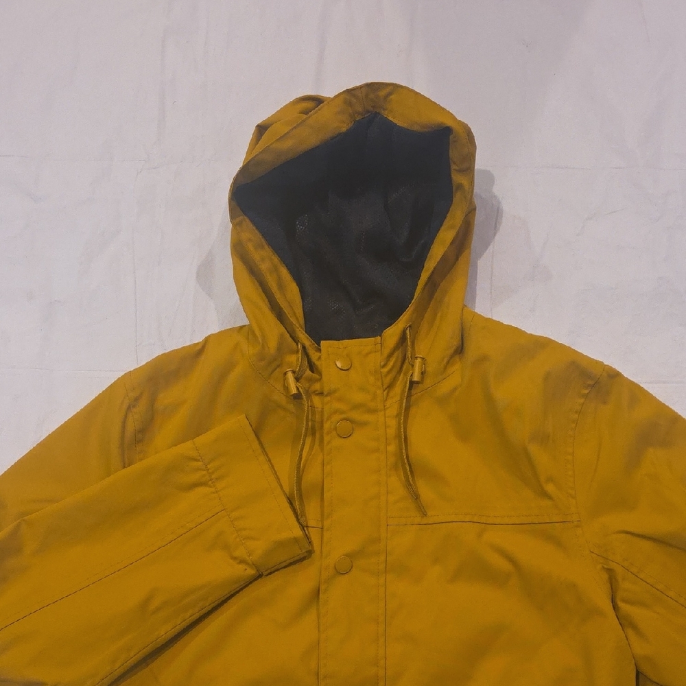Men's Cotton Traders‎ Amber Hooded Full Zip and Snap Rain Jacket S